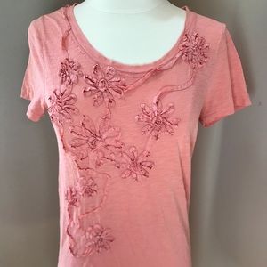 Peach J. Crew t-shirt